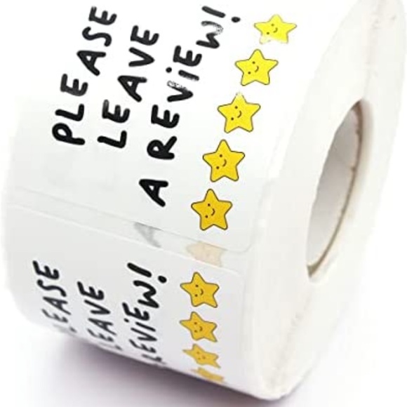 Other - LAST SET!! ⭐️50 Please Leave a Review Star Stickers